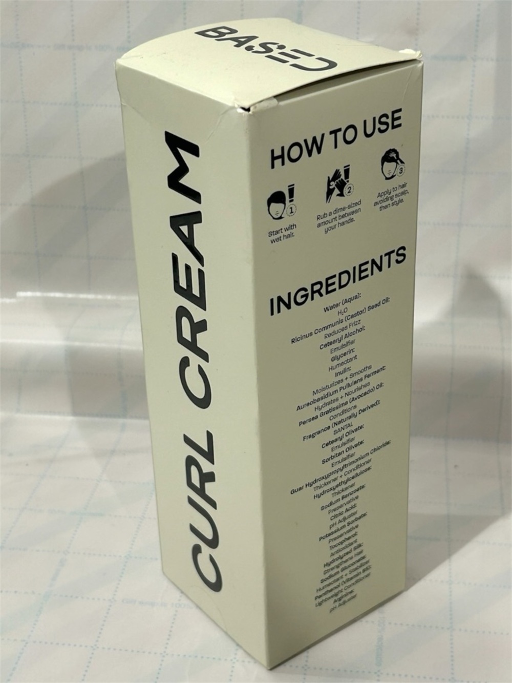 BASED Bodyworks Curl Cream 8.5oz NEW Sealed Box Curl Defining Frizz Control
